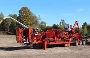 New Chiparvestor Flail working in field